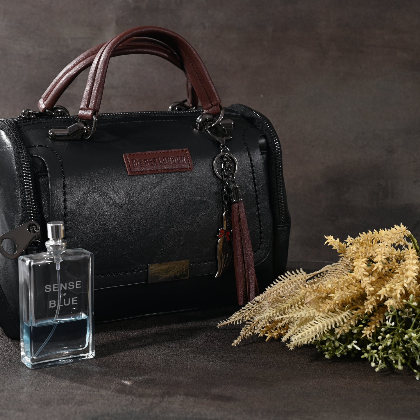 MaberLondon® Dames tas- Schoudertas designer handtas Zacht PU-leer crossbodytas